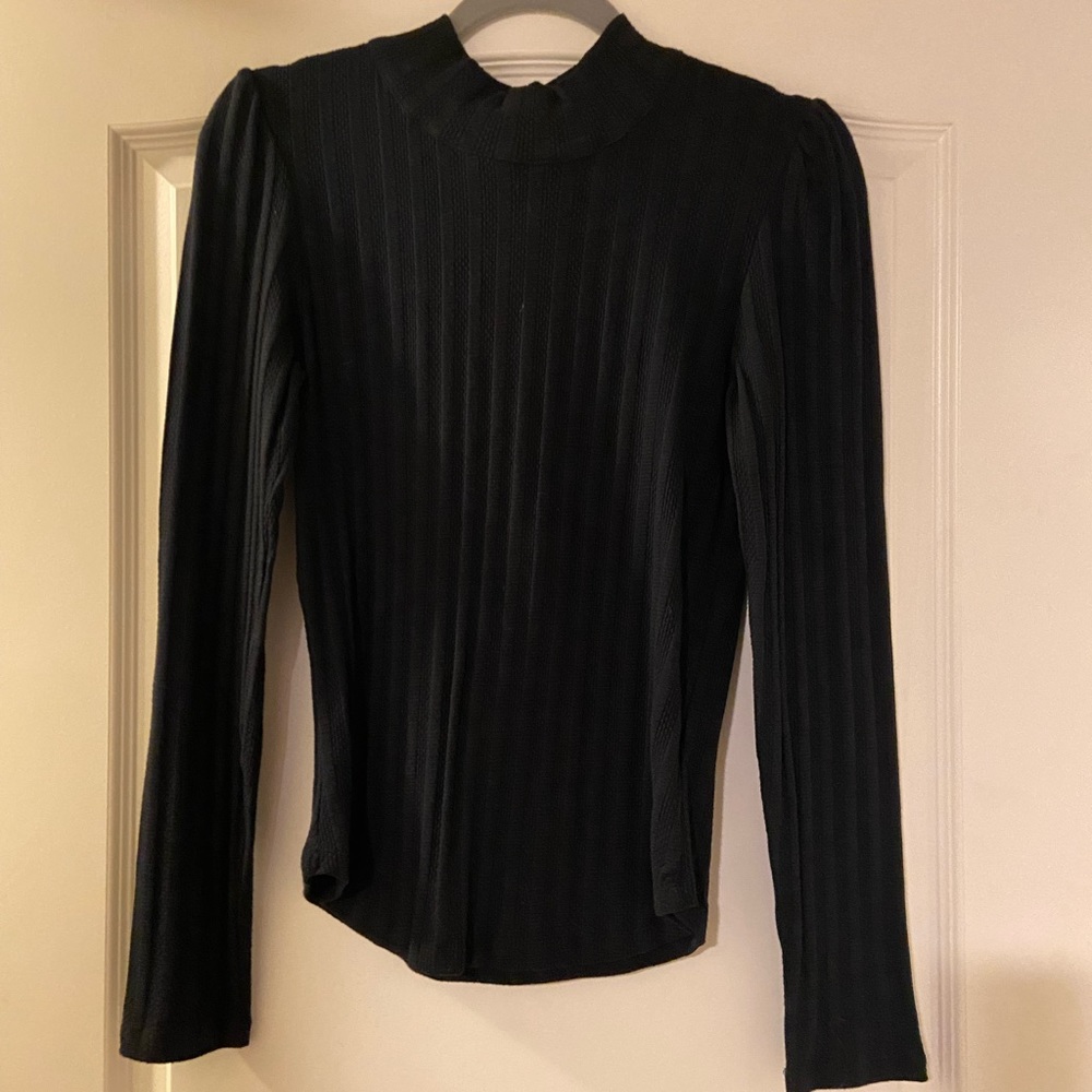 Free People open back tie shirt